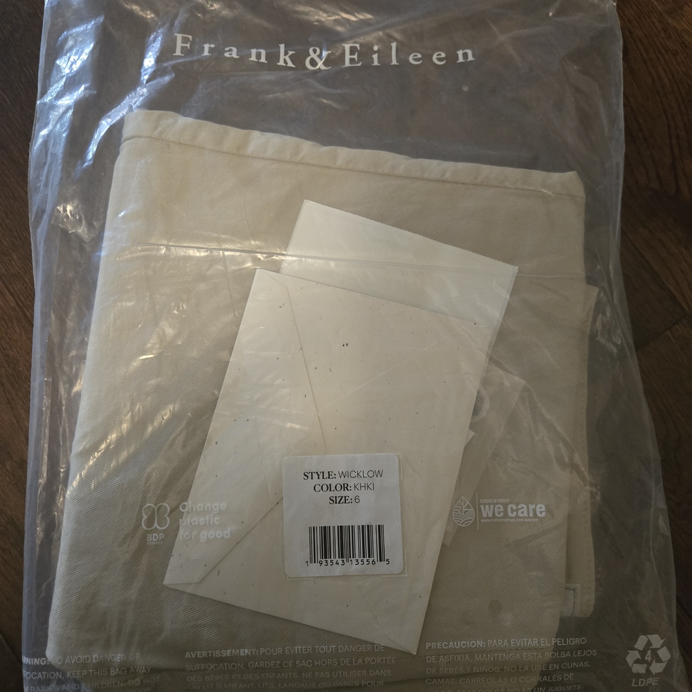 Frank & Eileen Beige Shirt